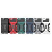 War Chariot Series Armor Custodia protettiva antiurto per PC + TPU all-inclusive con supporto invisibile, For iPhone 6, For iPhone 6 Plus, For iPhone SE 2022 / SE 2020 / 8 / 7, For iPhone 8 Plus / 7 Plus