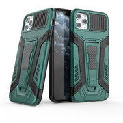 War Chariot Series Armor Custodia protettiva antiurto per PC + TPU all-inclusive con supporto invisibile, For iPhone 12 Pro Max, For iPhone 12 mini