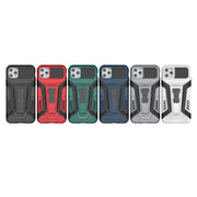 War Chariot Series Armor Custodia protettiva antiurto per PC + TPU all-inclusive con supporto invisibile, For iPhone 12 Pro Max, For iPhone 12 mini