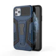 War Chariot Series Armor Custodia protettiva antiurto per PC + TPU all-inclusive con supporto invisibile, For iPhone 11, For iPhone 11 Pro, For iPhone 11 Pro Max, For iPhone 12 / 12 Pro