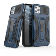 War Chariot Series Armor Custodia protettiva antiurto per PC + TPU all-inclusive con supporto invisibile, For iPhone 11, For iPhone 11 Pro, For iPhone 11 Pro Max, For iPhone 12 / 12 Pro