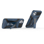 Custodia protettiva TPU e PC per iPhone 11 Pro con supporto