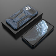 War Chariot Series Armor Custodia protettiva antiurto per PC + TPU all-inclusive con supporto invisibile, For iPhone 11, For iPhone 11 Pro, For iPhone 11 Pro Max, For iPhone 12 / 12 Pro