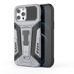Custodia protettiva TPU e PC per iPhone 11 Pro con supporto