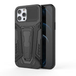Custodia protettiva TPU e PC per iPhone 11 Pro con supporto