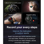 K22 Smart Watch con schermo IPS da 1,28 pollici, supporto promemoria ciclo mestruale / chiamata Bluetooth / monitoraggio del sonno