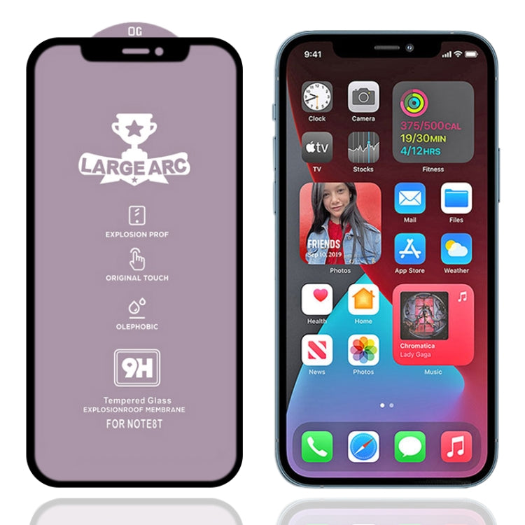 Pellicola in vetro temperato per iPhone 12 Pro Max 9H HD