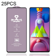 25 PZ 9H HD Large Arc High Allumina Pellicola in vetro temperato a schermo intero, For Samsung Galaxy M11 (25 PCS), For Samsung Galaxy M21 / M21 2021 (25 PCS), For Samsung Galaxy M31 (25 PCS), For Samsung Galaxy M31s (25 PCS)                           ...