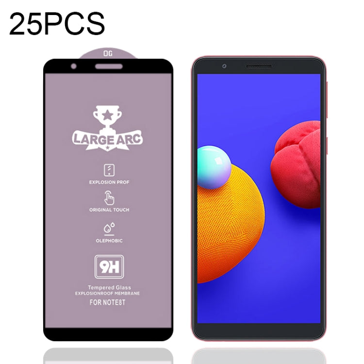 25 PZ 9H HD Large Arc High Allumina Pellicola in vetro temperato a schermo intero, For Samsung Galaxy M11 (25 PCS), For Samsung Galaxy M21 / M21 2021 (25 PCS), For Samsung Galaxy M31 (25 PCS), For Samsung Galaxy M31s (25 PCS)                           ...