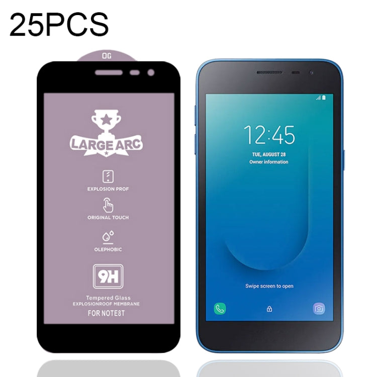 25 PZ 9H HD Large Arc High Allumina Pellicola in vetro temperato a schermo intero, For Samsung Galaxy M11 (25 PCS), For Samsung Galaxy M21 / M21 2021 (25 PCS), For Samsung Galaxy M31 (25 PCS), For Samsung Galaxy M31s (25 PCS)                           ...