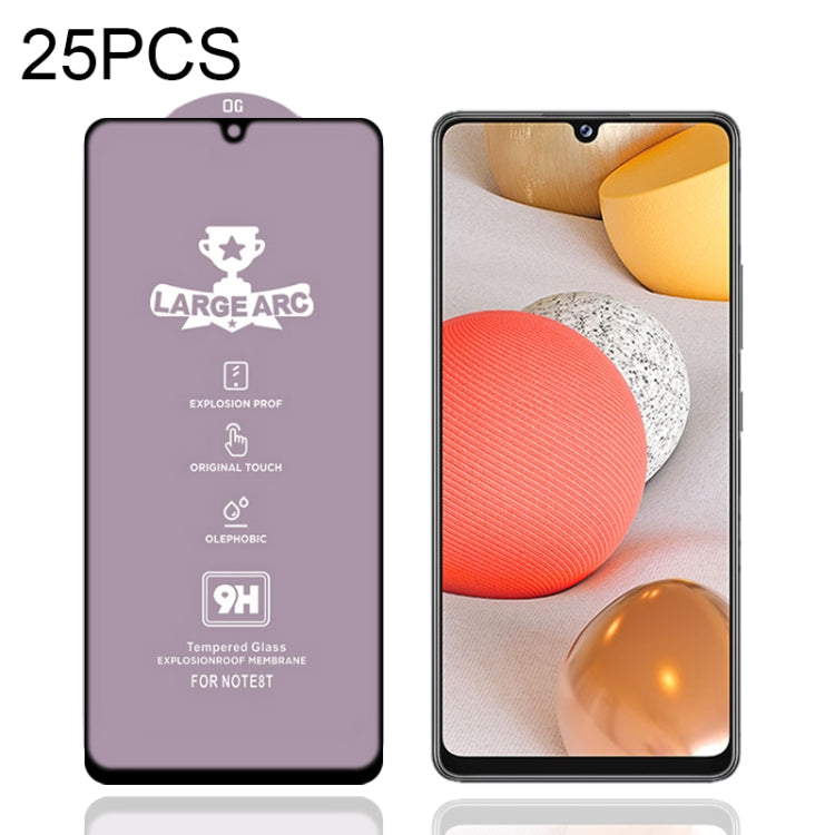 25 PZ 9H HD Large Arc High Allumina Pellicola in vetro temperato a schermo intero, For Samsung Galaxy M11 (25 PCS), For Samsung Galaxy M21 / M21 2021 (25 PCS), For Samsung Galaxy M31 (25 PCS), For Samsung Galaxy M31s (25 PCS)                           ...
