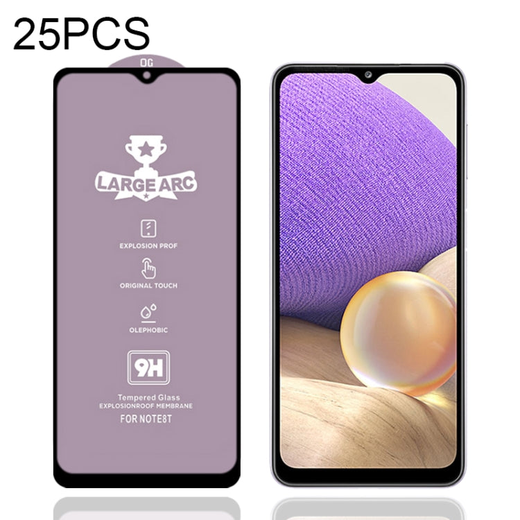 25 PZ 9H HD Large Arc High Allumina Pellicola in vetro temperato a schermo intero, For Samsung Galaxy M11 (25 PCS), For Samsung Galaxy M21 / M21 2021 (25 PCS), For Samsung Galaxy M31 (25 PCS), For Samsung Galaxy M31s (25 PCS)                           ...