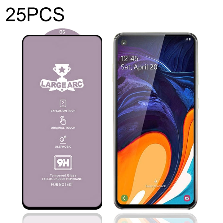 25 PZ 9H HD Large Arc High Allumina Pellicola in vetro temperato a schermo intero, For Samsung Galaxy M11 (25 PCS), For Samsung Galaxy M21 / M21 2021 (25 PCS), For Samsung Galaxy M31 (25 PCS), For Samsung Galaxy M31s (25 PCS)                           ...