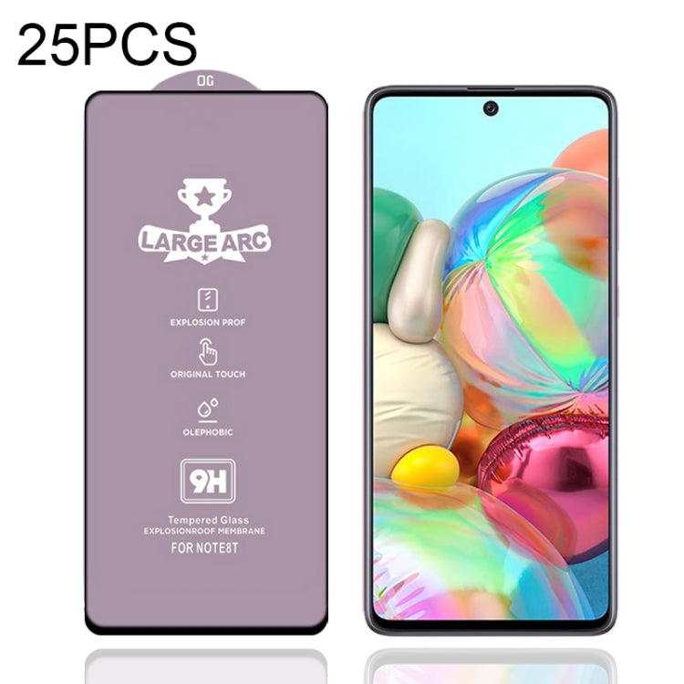 25 PZ 9H HD Large Arc High Allumina Pellicola in vetro temperato a schermo intero, For Samsung Galaxy M11 (25 PCS), For Samsung Galaxy M21 / M21 2021 (25 PCS), For Samsung Galaxy M31 (25 PCS), For Samsung Galaxy M31s (25 PCS)                           ...