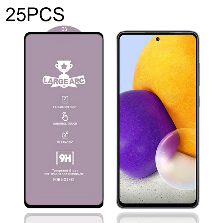25 PZ 9H HD Large Arc High Allumina Pellicola in vetro temperato a schermo intero, For Samsung Galaxy M11 (25 PCS), For Samsung Galaxy M21 / M21 2021 (25 PCS), For Samsung Galaxy M31 (25 PCS), For Samsung Galaxy M31s (25 PCS)                           ...