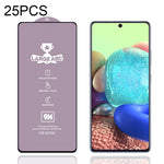25 PZ 9H HD Large Arc High Allumina Pellicola in vetro temperato a schermo intero, For Samsung Galaxy A71 5G (25 PCS)