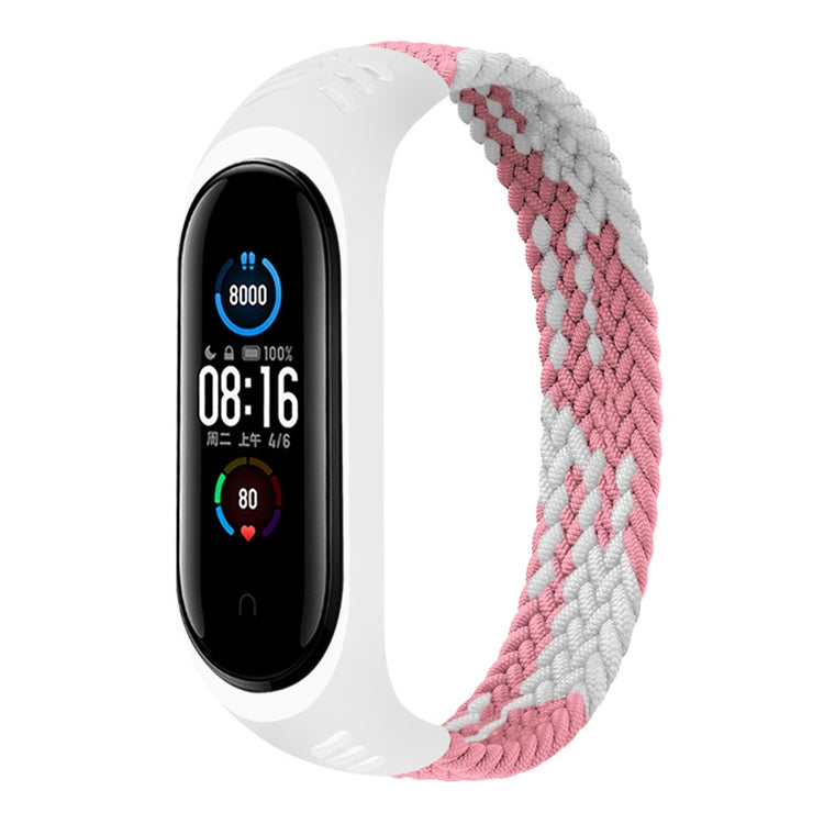 Per Xiaomi Mi Band 6/5/4/3/2 Cinturino di ricambio per cinturino in tessuto elastico universale in silicone, XS 140mm, S 150mm