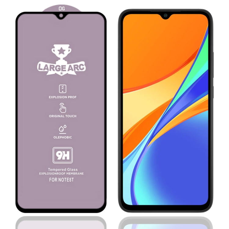 Pellicola in vetro temperato per Xiaomi Redmi 9, 9T, Note 9T, 10X