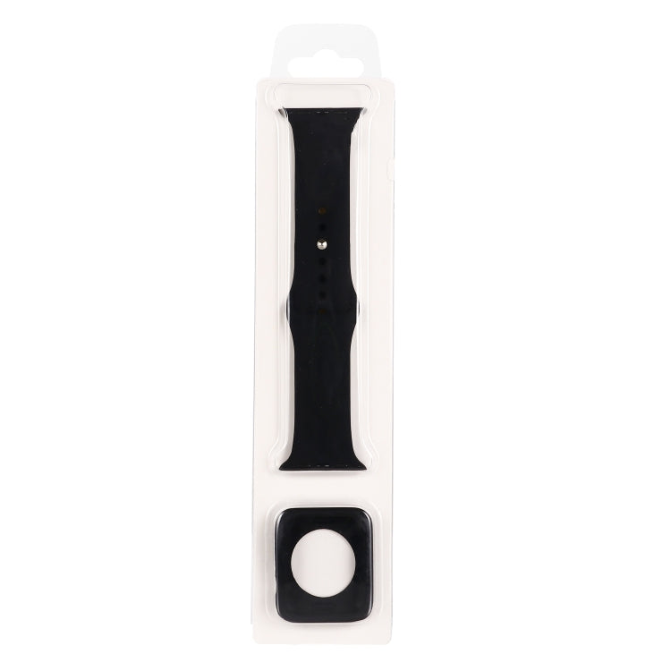 Cinturino di ricambio in silicone + set custodia protettiva per orologio, For Apple Watch Series 9 / 8 / 7 41mm