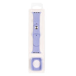 Cinturino di ricambio in silicone + set custodia protettiva per orologio, For Apple Watch Series 9 / 8 / 7 45mm