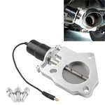 Motore di controllo delle valvole di scarico elettriche da corsa in acciaio inossidabile per auto universali, 2 inch, 2.25 inch, 3 inch