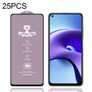 25 PZ 9H HD Large Arc High Allumina Pellicola in vetro temperato a schermo intero, For Xiaomi Redmi Note 9T (25 PCS), For Xiaomi Redmi 9 Power (25 PCS), For Xiaomi Redmi 9T (25 PCS), For Xiaomi Redmi 10X 4G (25 PCS), For Xiaomi Redmi 10X 5G (25 PCS)   ...