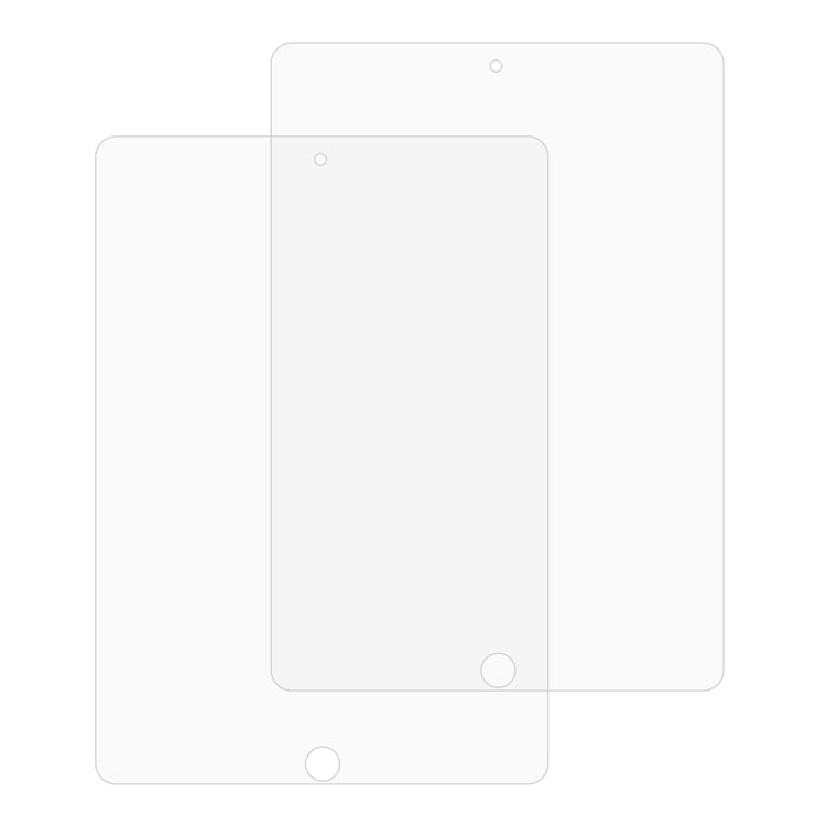 Pellicola vetro temperato 9H per iPad 9.7 2018/2017 2 pezzi