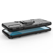 Custodia protettiva antiurto per PC + TPU con supporto per anello magnetico, For OnePlus 9R, For OPPO Realme 8, For Xiaomi Mi 11 Lite