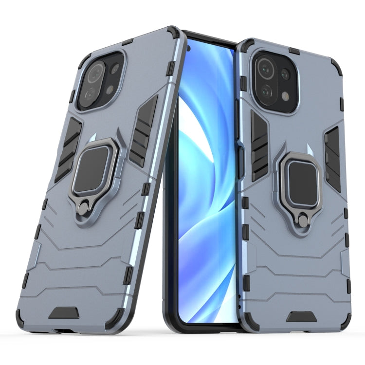 Custodia protettiva antiurto per PC + TPU con supporto per anello magnetico, For OnePlus 9R, For OPPO Realme 8, For Xiaomi Mi 11 Lite