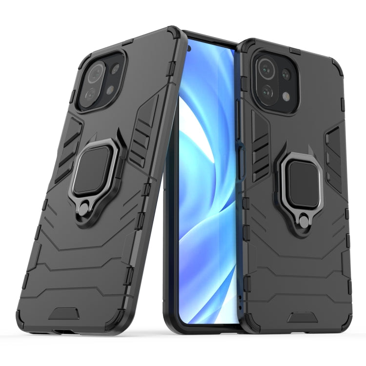 Custodia protettiva antiurto per PC + TPU con supporto per anello magnetico, For OnePlus 9R, For OPPO Realme 8, For Xiaomi Mi 11 Lite