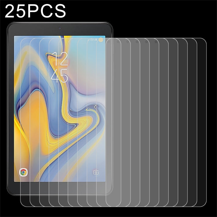 25 PZ 9H 2.5D Pellicola in vetro temperato antideflagrante, For Samsung Galaxy Tab A 8.0 SM-T387 (25 PCS)