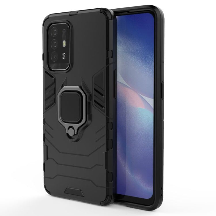 Custodia protettiva antiurto per PC + TPU con supporto per anello magnetico, For OPPO Reno5 Z 5G, For vivo iQOO Z3 5G