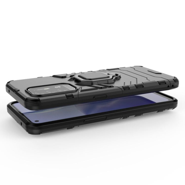 Custodia protettiva antiurto per PC + TPU con supporto per anello magnetico, For OPPO Reno5 Z 5G, For vivo iQOO Z3 5G