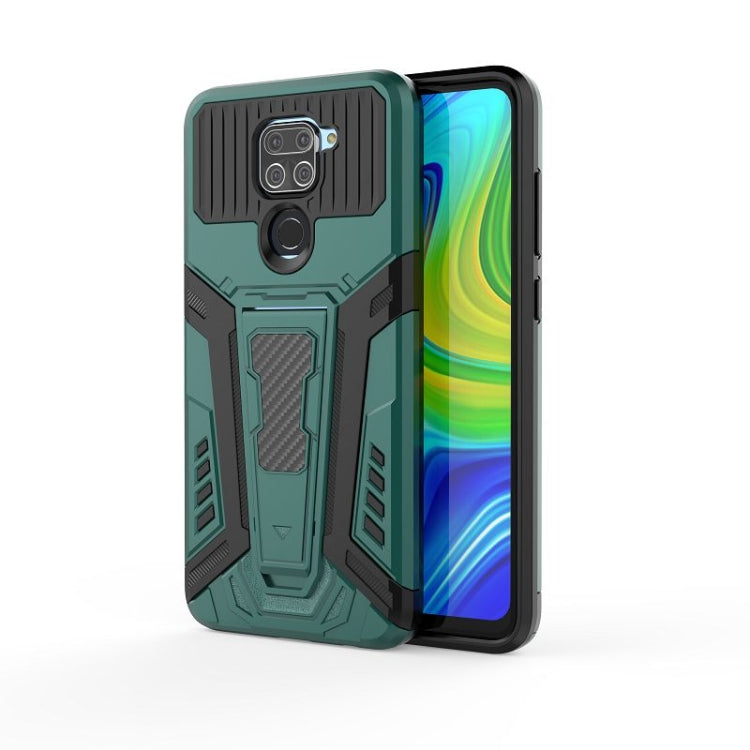 Custodia protettiva TPU e PC con supporto per Xiaomi Mi 10T Lite