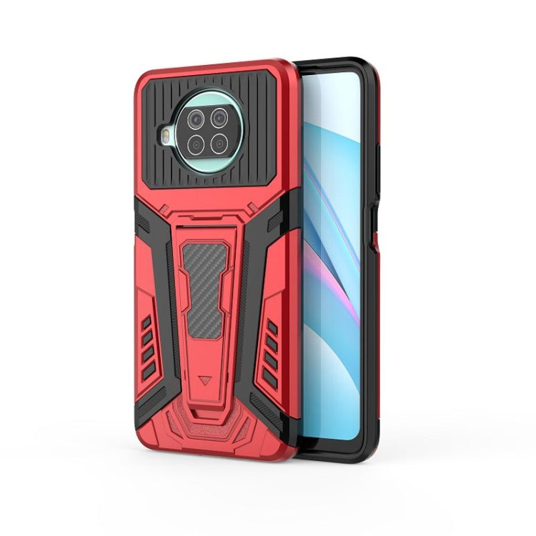 Custodia protettiva TPU e PC con supporto per Xiaomi Mi 10T Lite