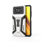 Custodia protettiva TPU e PC con supporto per Xiaomi Mi 10T Lite