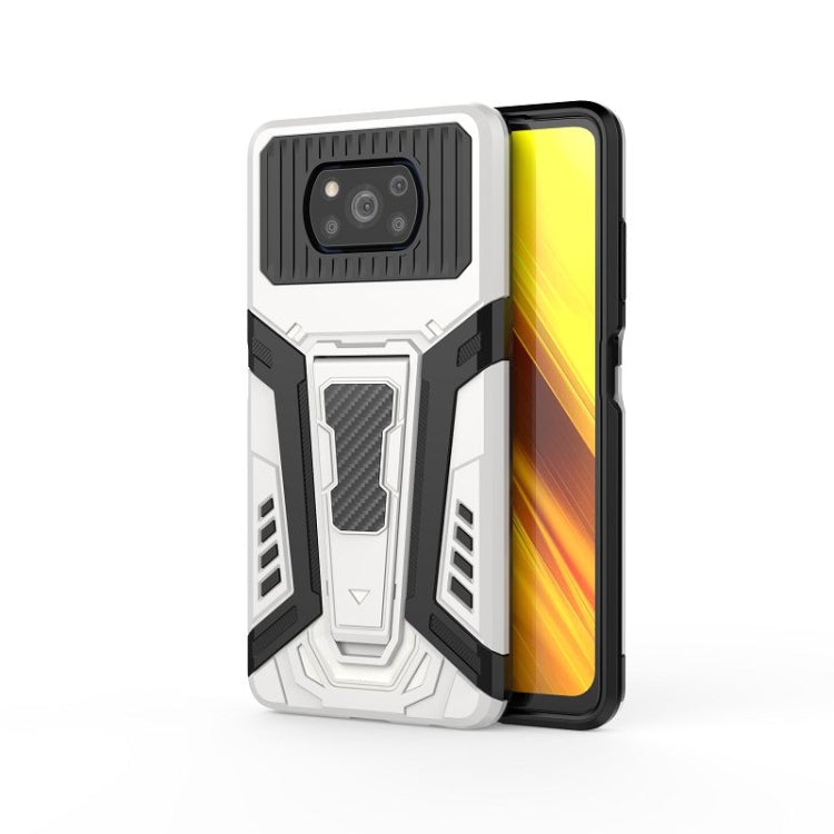 Custodia protettiva TPU e PC con supporto per Xiaomi Mi 10T Lite