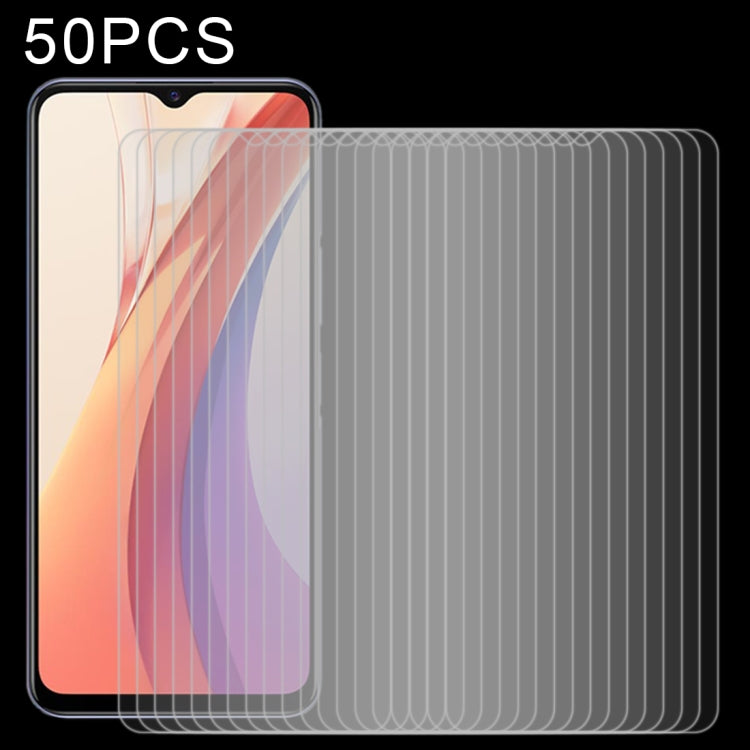 50 pellicole in vetro temperato da 0,26 mm 9H 2,5D, For vivo Y20s [G] (50 PCS), For vivo X60 (50 PCS), For vivo iQOO Z3 (50 PCS), For vivo Y72 5G / Y02  / Y02s / Y35 5G (50 PCS), For vivo iQOO Neo5 (50 PCS), For vivo S9 (50 PCS), For vivo S9e (50 PCS) ...