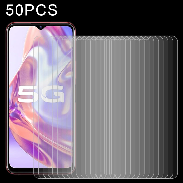 50 pellicole in vetro temperato da 0,26 mm 9H 2,5D, For vivo Y20s [G] (50 PCS), For vivo X60 (50 PCS), For vivo iQOO Z3 (50 PCS), For vivo Y72 5G / Y02  / Y02s / Y35 5G (50 PCS), For vivo iQOO Neo5 (50 PCS), For vivo S9 (50 PCS), For vivo S9e (50 PCS) ...