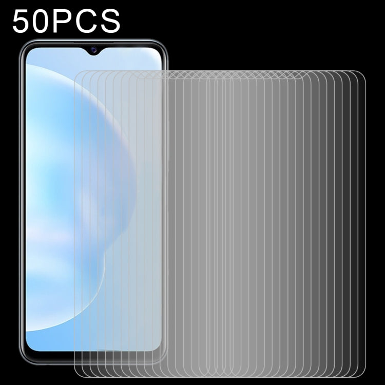 50 pellicole in vetro temperato da 0,26 mm 9H 2,5D, For vivo Y20s [G] (50 PCS), For vivo X60 (50 PCS), For vivo iQOO Z3 (50 PCS), For vivo Y72 5G / Y02  / Y02s / Y35 5G (50 PCS), For vivo iQOO Neo5 (50 PCS), For vivo S9 (50 PCS), For vivo S9e (50 PCS) ...