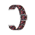Cinturino di ricambio per stampa elastica regolabile, 20mm For Samsung Galaxy Watch Active2 / Active, 20mm For Samsung Galaxy Watch3 41mm, 22mm For Galaxy Watch3 45mm/ Huawei Watch GT 2 Pro