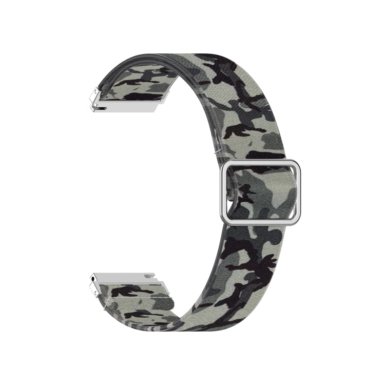 Cinturino di ricambio per stampa elastica regolabile, 20mm For Samsung Galaxy Watch Active2 / Active, 20mm For Samsung Galaxy Watch3 41mm, 22mm For Galaxy Watch3 45mm/ Huawei Watch GT 2 Pro