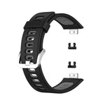 Cinturino di ricambio in silicone bicolore, For Huawei Watch Fit