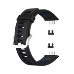 Cinturino di ricambio in silicone bicolore, For Huawei Watch Fit