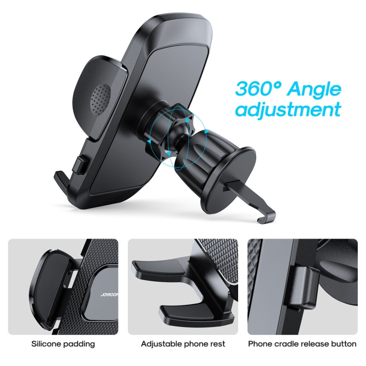 JOYROOM JR-ZS259 Supporto da auto meccanico con rotazione a 360 gradi per telefoni cellulari da 4,7-6,9 pollici, Air Vent, Dashboard