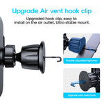 JOYROOM JR-ZS259 Supporto da auto meccanico con rotazione a 360 gradi per telefoni cellulari da 4,7-6,9 pollici, Air Vent, Dashboard