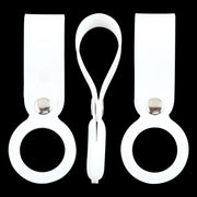 Custodia protettiva in silicone antiurto antigraffio con gancio per appendere, For AirTag