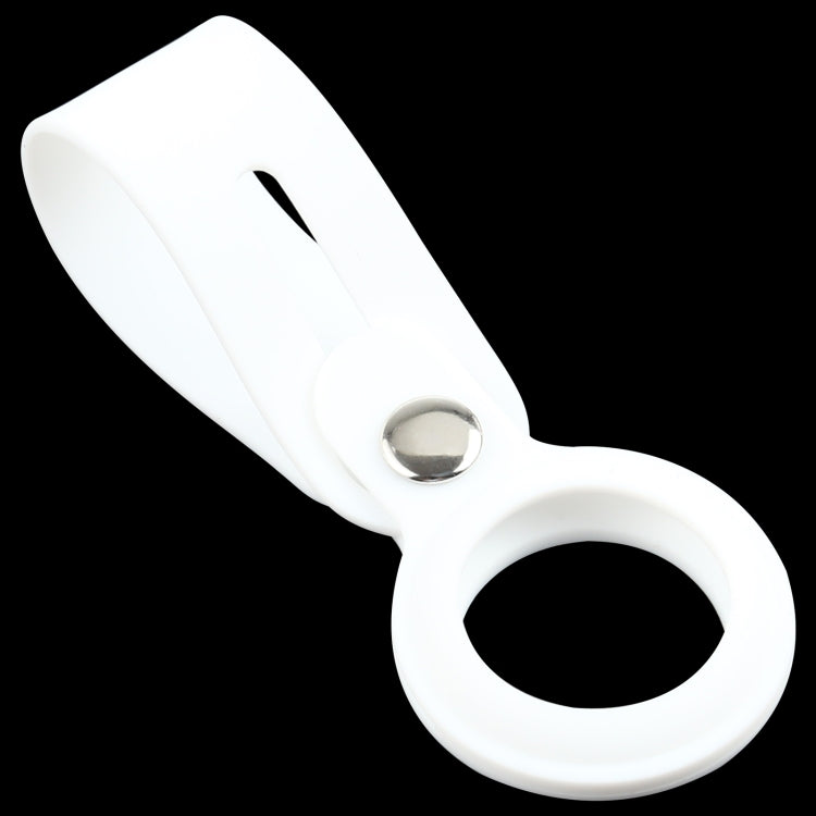 Custodia protettiva in silicone con gancio per AirTag Apple