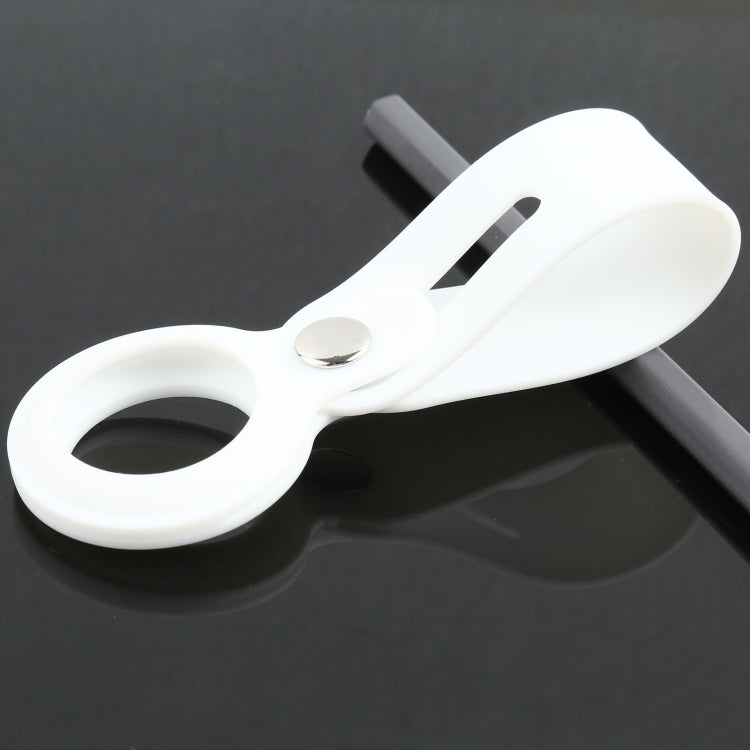 Custodia protettiva in silicone con gancio per AirTag Apple