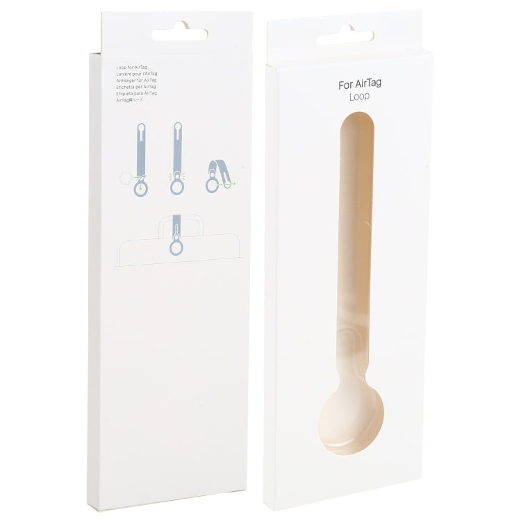 Custodia protettiva in silicone con gancio per AirTag Apple